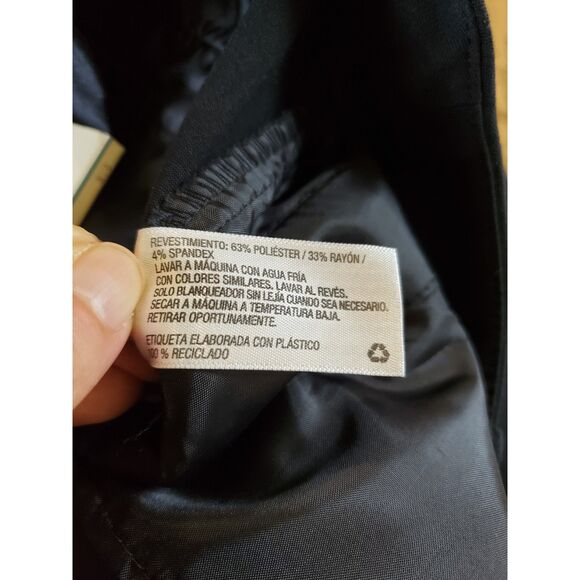 Abercrombie & Fitch Womens 26/2R The Skinny High Rise Curve Love Black Jeans New - Picture 13 of 14